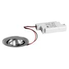 Brumberg 39363023 LED recessed spotlight LB18 230V 6W 3000K chrome