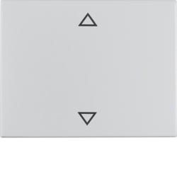 Berker 14057103 rocker switch with imprint symbol arrows aluminum Berker K.5