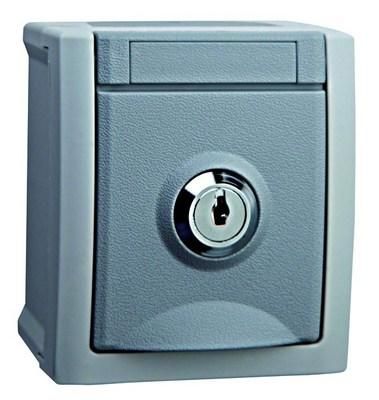 HHG 90591048-DE Lockable socket 8 AP WG