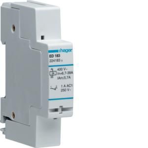 Hager ED183 load shedding relay