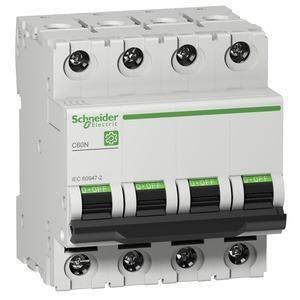 Schneider Electric M9F10425 M9 C60N 4P 25A B IEC60947-2 miniature circuit breaker