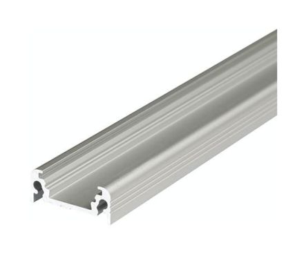 Brumberg 53902080 Profile set 53902 aluminum flat 20x8 L: 2000mm