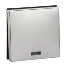 ELSO ELG2736111 rocker illuminated JOY stainless steel effect