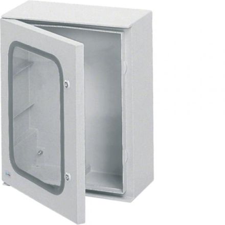 Hager FL266B cabinet Orion SKII clear door 650x400x200