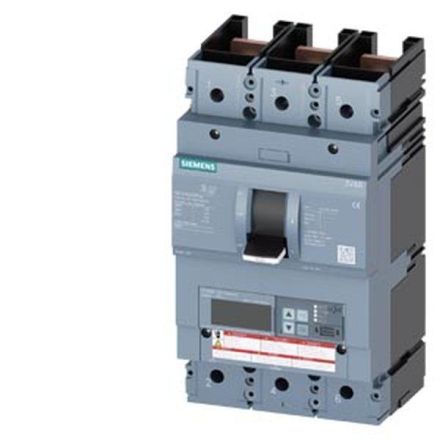 Siemens 3VA6325-5JT31-0AA0 circuit breaker 3VA6 35kA 480V LSI 250A
