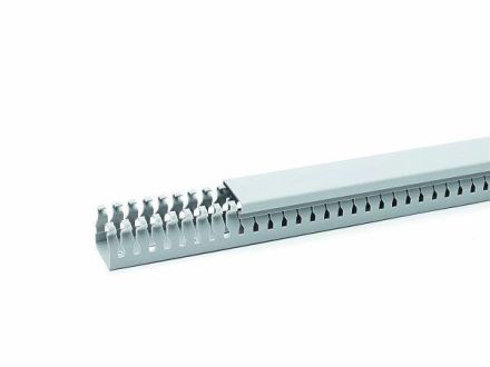 OBO Bettermann 6132355 BEDIN 3737 sgr stone grey wiring duct