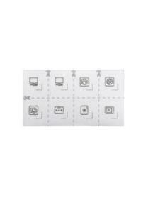 MERTEN MEG3927-6000 Symbol set for sockets System Design