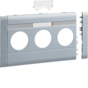 TEHALIT GB12031LAN modular panel 3-way plug-in BR 120 Alu