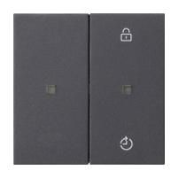 Gira 549328 rocker switch radio bus anthracite with plastic thermoplastic