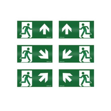 EsyLux EN10031700 SLD SYMBOL SET ALTERNATIVE pictogram set
