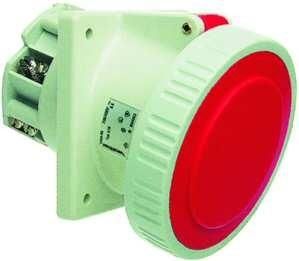Walther 579 400V WD angled 5-pole 125A CEE wall socket