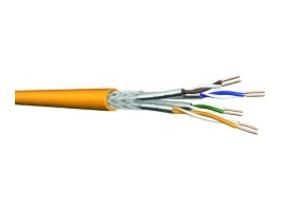 PROTEC.net 05300674 ISO-Cat7A 1200MHz 4x2xAWG23 200m yellow data cable 8120-1 4P23HF3 QuickBox