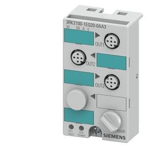 Siemens 3RK2100-1EQ20-0AA3 compact module K45 Digital 3A IP67