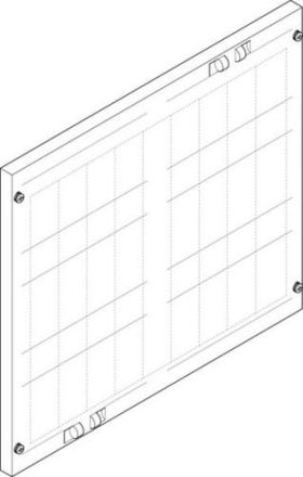 ABN 500x450mm 2FB/3RE 60mm NH00 strips 70mm cover plate ( FAP23703N )