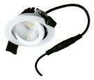 EVN P65080102 IP65 200-240V 8W 3000K 720lm round swb ws LED recessed ceiling spotlight