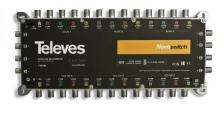 Televes MS138C 13/8 Multisch. Nevo receiverpow.