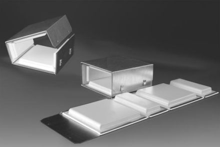 Wichmann VFB60200150 set of 5 TW90/30 folding boxes 60x200x150mm folding box set