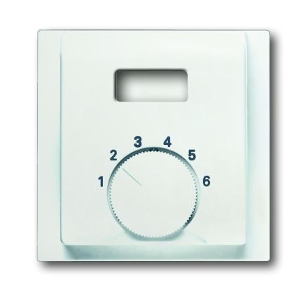 Busch-Jaeger 1794 TA-774 central plate, for room temperature controller, studio white matt