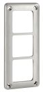 Legrand 077853 frame Soliroc 3-way IP55, (grey)