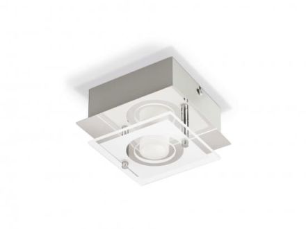 Philips 3951611P1 Polygon 4.3W 340lmlm 3000K IP20 Chrome LED ceiling light