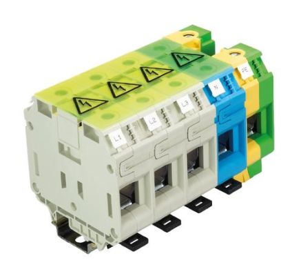 Wieland 57.570.9855.0 WKN 70 3D/N/SL/U/V0 feed-in set