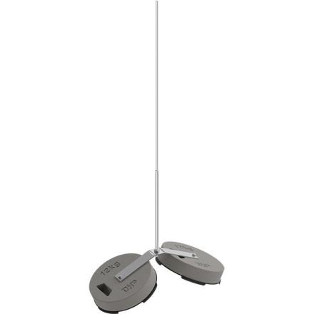 Pröpster 1257 S V2A for First Type A Alu D:16/10mm 1.5m air termination rod holder