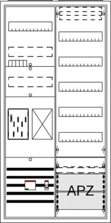 ABB Striebel & John 2CPX054219R9999 BA27FBB AP BKE-I A27 1Z1R1V5A2OVR Complete cabinet