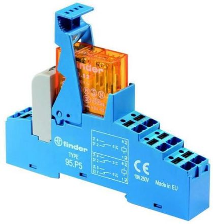 Finder 48.P6.8.230.0060 coupling relay 1W 16A coil 230VAC