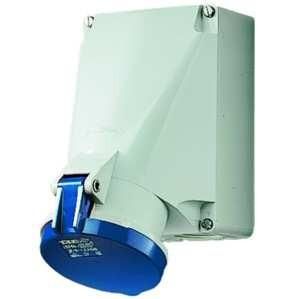 Mennekes 1137A 63A3P 6H230V IP44 wall socket