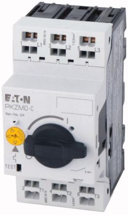 Eaton PKZM0-0,63-C MOTOR PROTECTION BREAKER SPRING TERMINAL 0,4-0,63A, 229672