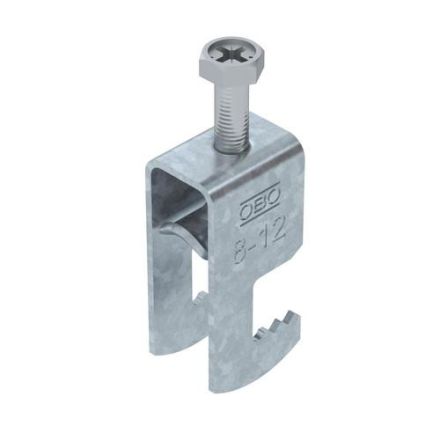 OBO Bettermann 1187402 2056 BS-F1-M-12 FT 08-12mm steel clamp