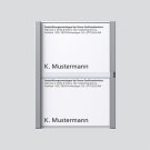 Siedle 200029041-00 Nameplate 29041 cpl. for TM611-2SM