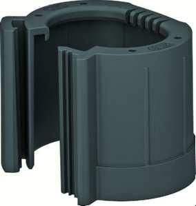 OBO Bettermann 129 TB M63 SW black divisible pipe end sleeve, 2047995