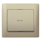 Legrand 771434 control rocker Galea titanium, (Titanium)