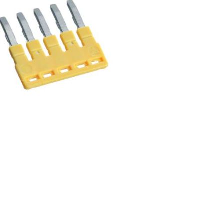 Hager KWJ02D5 connecting bar 2.5qmm 5-way insulated
