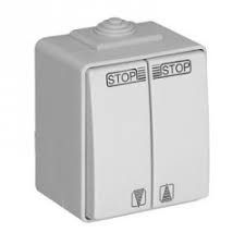 EFAPEL VEN DOUB PUSH-BUT F/MULT POINT BLINDS CTRL GR