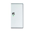 Busch-Jaeger 6233-22-83 Rocker switch, 2-way right, with symbol 'Scene' aluminum silver