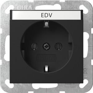 Gira 4457005 BSF System 55 sw m SCHUKO socket
