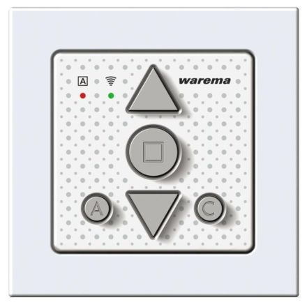WAREMA 2003494 Wall transmitter WMS | basic | silver