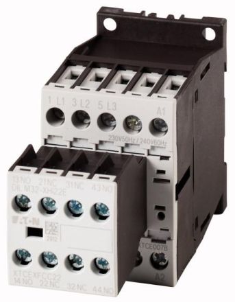 Eaton DILM12-22 (230V50HZ,240V60HZ) 5.5kW/400VA contactor, 106362
