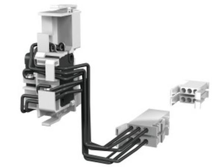 ABB Stotz-Kontakt AUX-C 2Q 400Vac XT2-XT4 W, Hiko-C 2Q 400 Vac XT2-XT4 W Accessory for circuit breaker XT2-XT4 auxiliary contact, 1SDA066443R0001