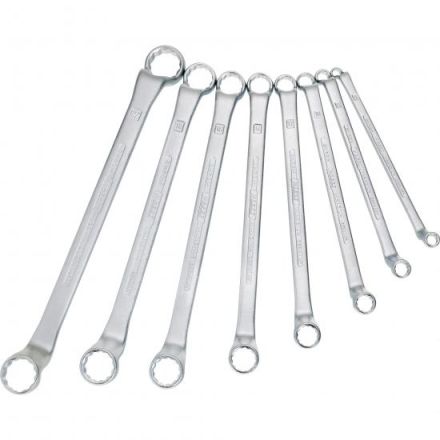 Hazet 630/8 double ring spanner set