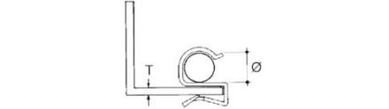 Niedax ECM-1214 EKLIPS cable fastening