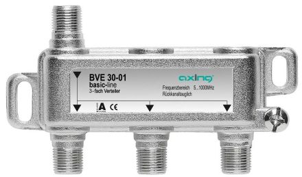 Axing BVE03001 3-way distributor, 5...1006 MHz