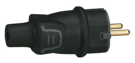 Legrand 050342 rubber plug, (black)