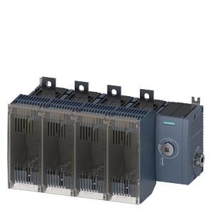 Siemens 3KF4440-4RF11 switch disconnector size 1+2 4p. 400A side panel drive right