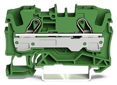 Wago 2006-1201/000-001 terminal block 0.5-10qmm 1 level 2 terminals green