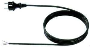 Bachmann 323.186 supply cable H07RN-F 3G2.5 5m black