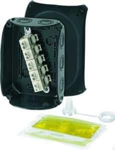 Hensel WP 1010 B 2.5-10qmm black cable junction box
