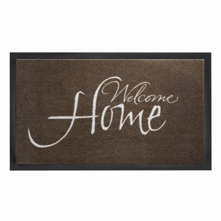 Siena Home 555-1-441-517 doormat Peva Welcome taupe 45 x 75 cm
